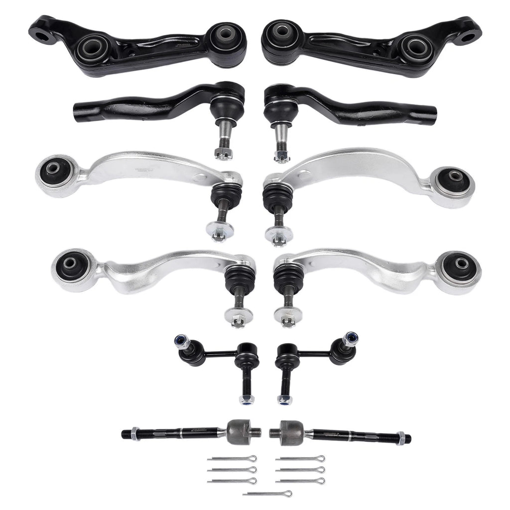 12X Control Arms & Tie Rod Kit for Lexus LS460 LS600H (2007–2017)