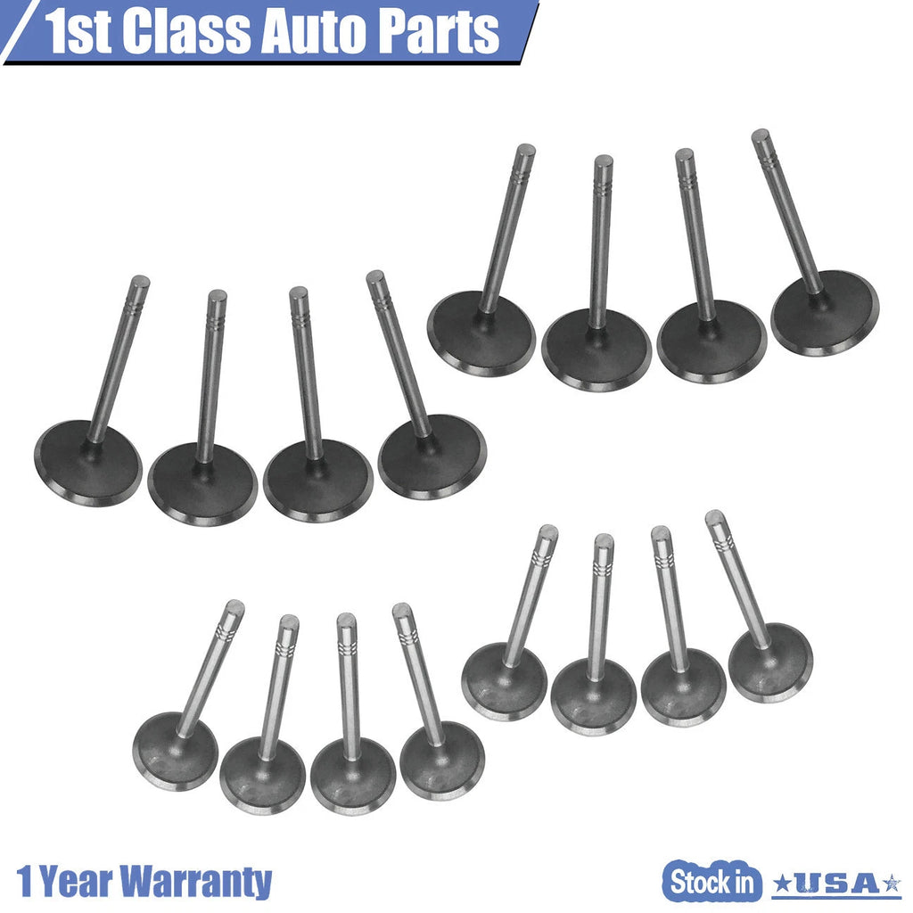 16X Exhaust Intake Valve Kit for Dodge Dakota, Chrysler Aspen, Jeep 4.7L (2000–2010)