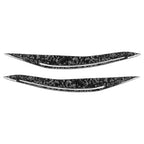 Front Headlight Eyebrow Eyelid Covers for BMW 5 Series F10 (2010-2013)