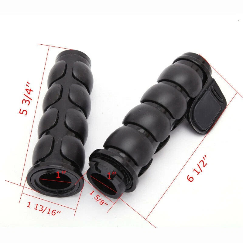 Motorcycle Hand Grips for Touring Bagger (25.4mm Inner Diameter)