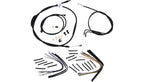 Burly Extended Brake Line Kit for Harley Softail (2000–2006)