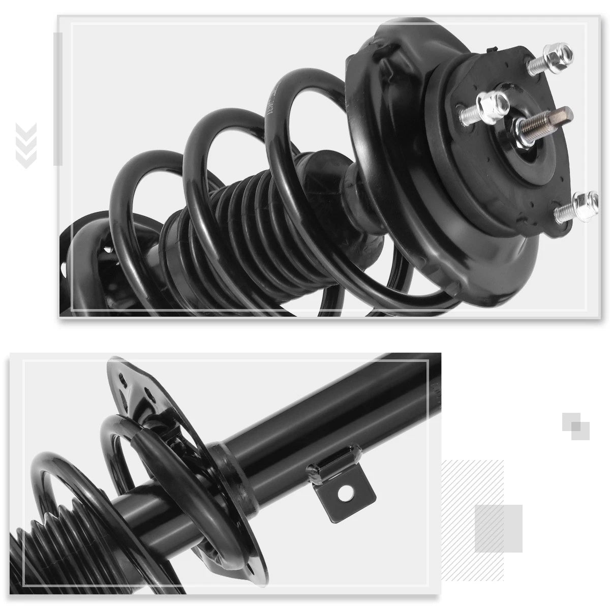 Complete Strut Assembly Set of 2 for Ford Focus (2006–2011)