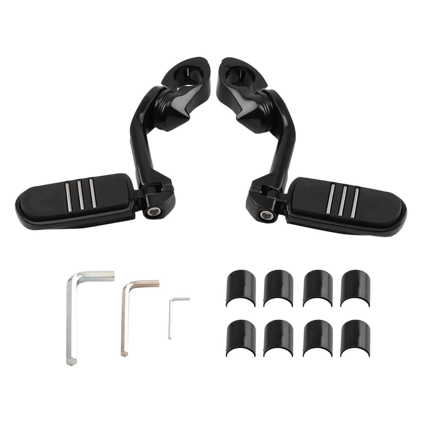 Aluminum Foot Pegs for Harley-Davidson Street Glide/Tour Glide (2014–2023)