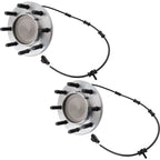 Set of 2 Wheel Hubs for Ram Truck (Front Driver & Passenger Side)