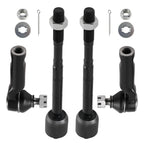 Set of 2 Inner Outer Tie Rods for Toyota Tacoma (2005–2022)