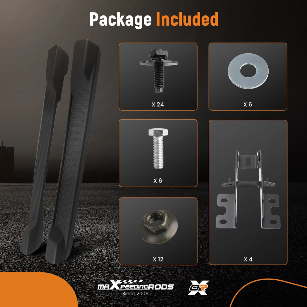 Nerf Bars Running Boards for Jeep Wrangler JK (2007–2018) W/Brackets