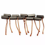 Set of 10 Carbon Brushes for Motor Maintenance