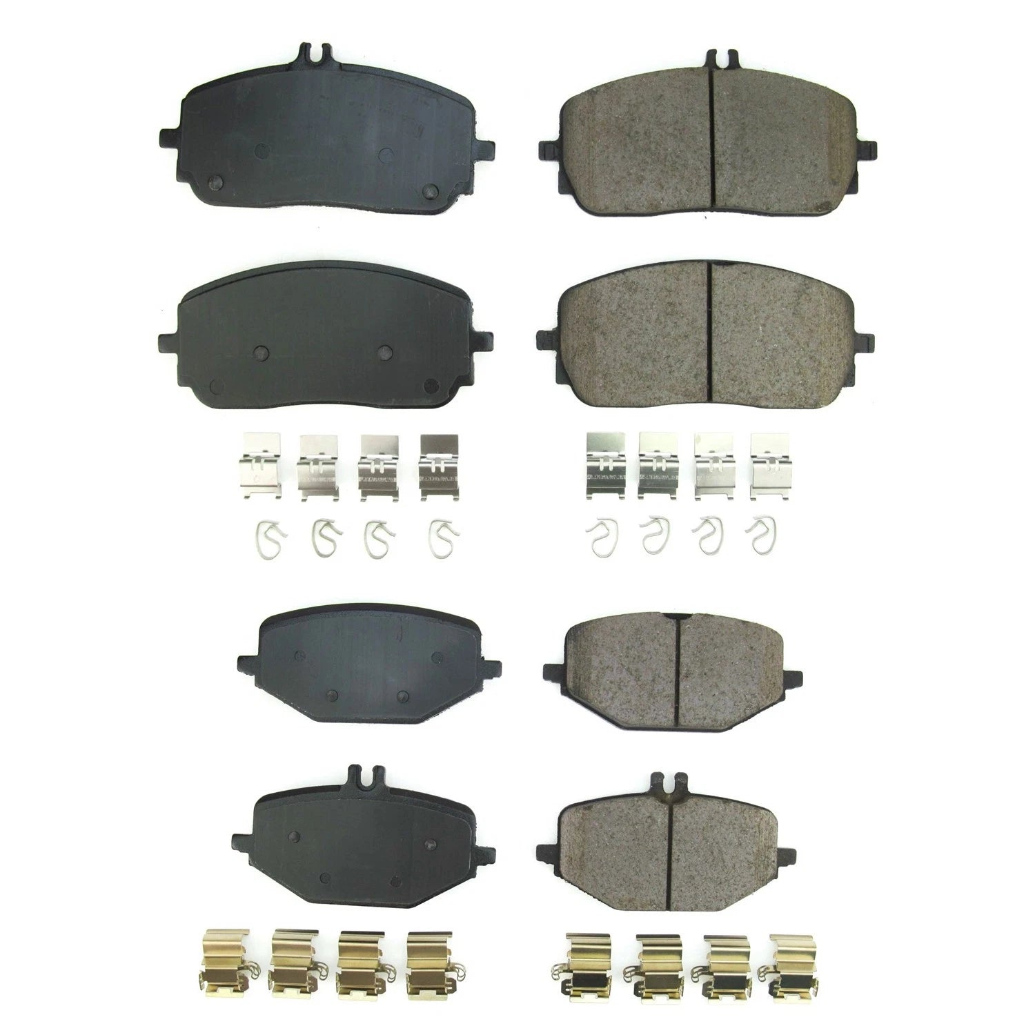 PowerStop Z17 Low-Dust Ceramic Brake Pads Kit for Benz W463 G550 (2018–2023)