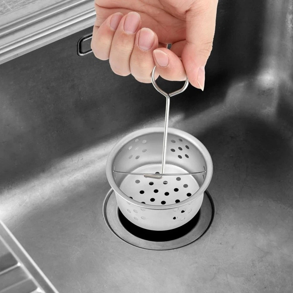 Stainless Steel Drain Removal Tool for Bathroom Floor Strainer
