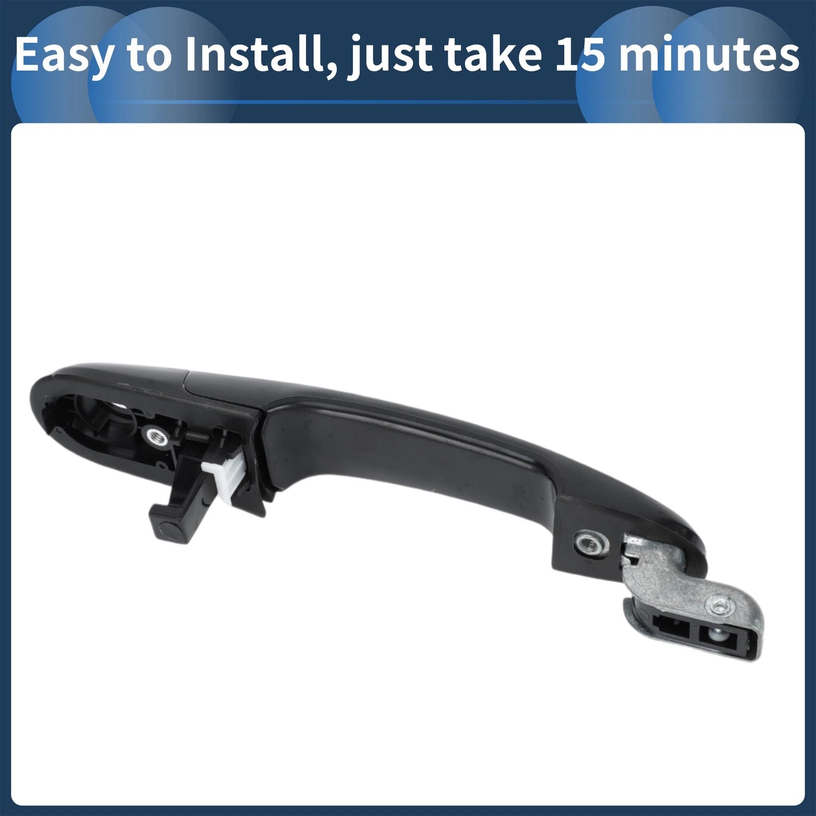 Front Left Door Handle for Hyundai Tucson (2005–2009) 1 Pcs