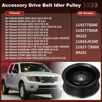 Accessory Drive Belt Idler Pulley for Infiniti Nissan Frontier Pathfinder (–)