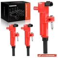 3X Red Ignition Coil for Ram 1500, Jeep Grand Cherokee (2011–2023)
