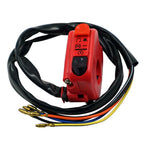 7/8" Handlebar Ignition Switch for Universal Motorcycle - Red