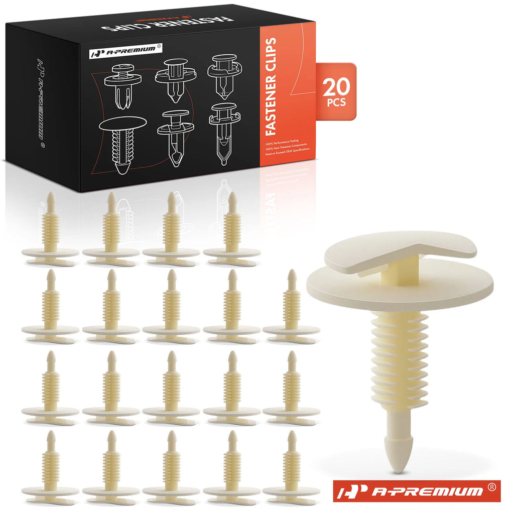 20x Nylon Trim Panel Retainer Clips for Ford Lincoln 