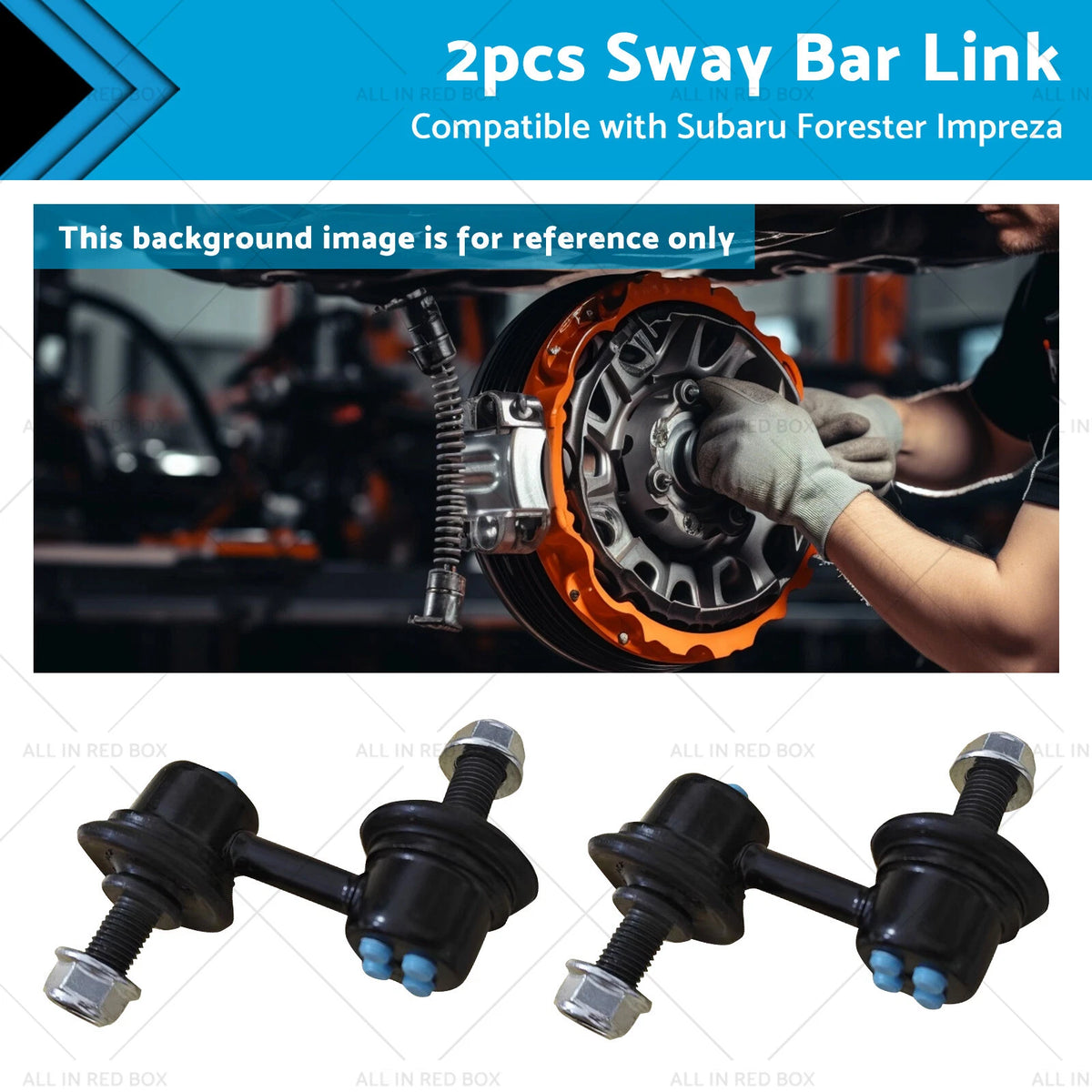 2X Front Stabilizer Sway Bar Link for Subaru Forester Impreza Legacy