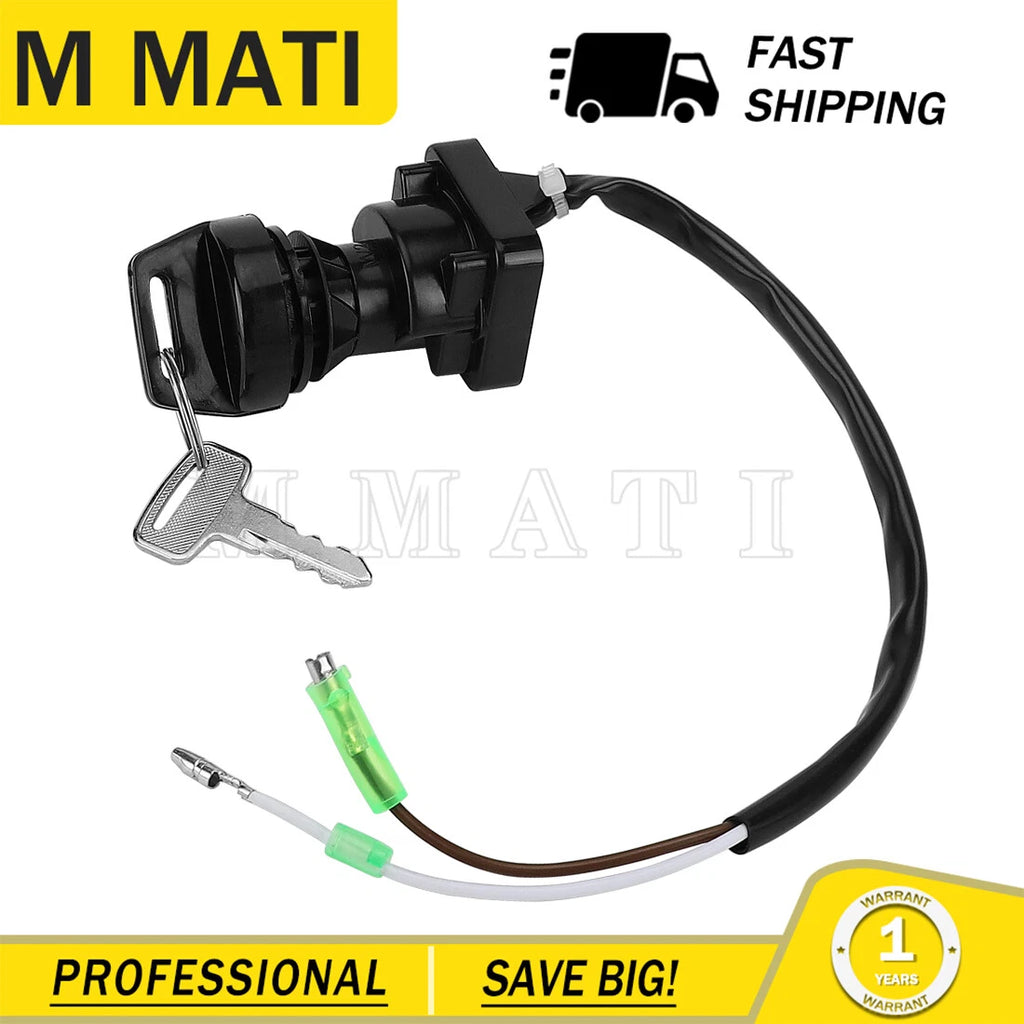 Motorcycle Ignition Key Switch for Kawasaki Bayou 300 400 (27005-1132, 27005-1159)