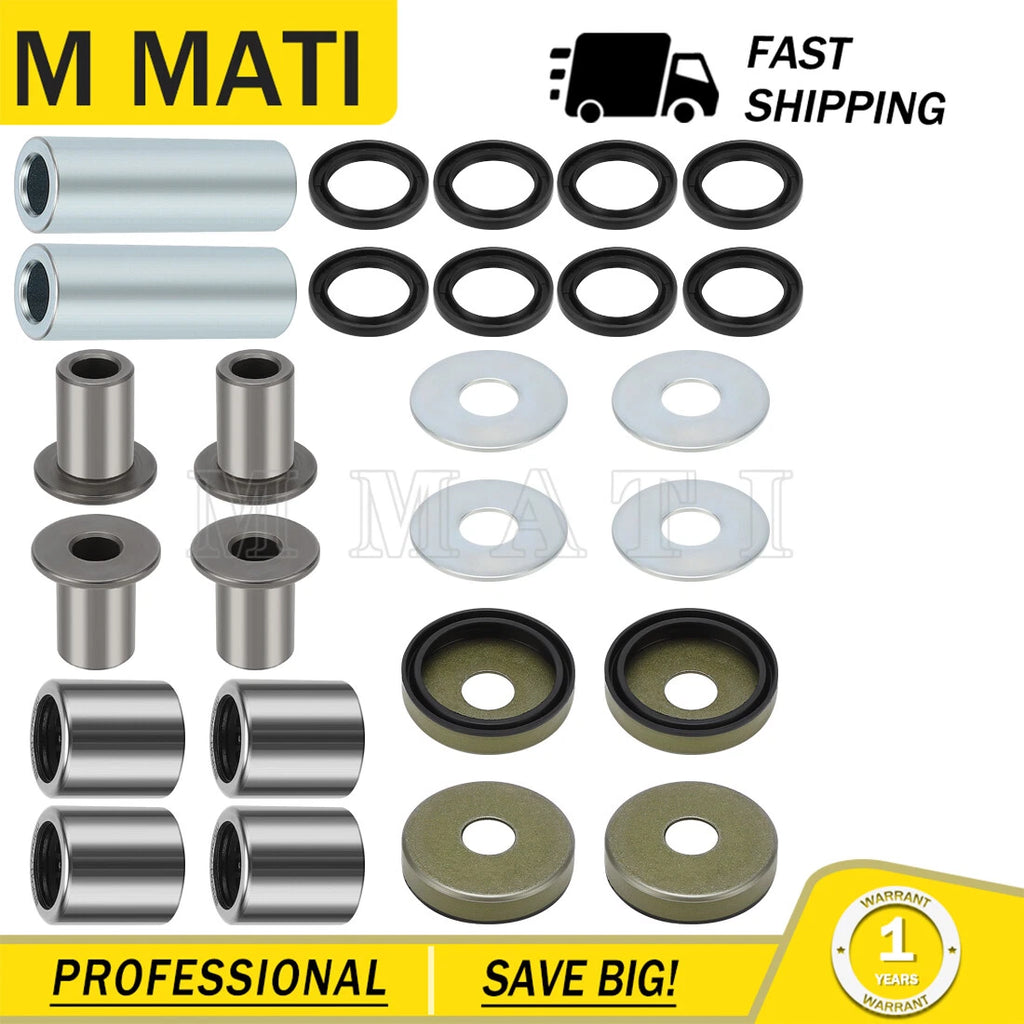 Front Upper & Lower A-Arm Bushing Seal Kits for Arctic Cat 400 DVX (2004–2008)