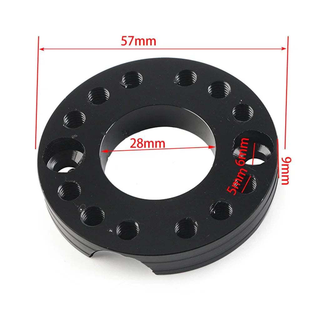 28mm Carburetor Intake Manifold Spinner Plate Adapter for Pit Dirt Bike