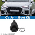 Outer CV Joint Boot Kit w/ Clamps for Audi A3 (2006–2013), Q3 (2015)