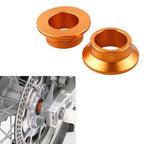 Billet Rear Wheel Hub Spacers for KTM 125 150 200 250 350 450 SXF (2013–2022)