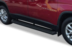 Black Running Boards for Chevy Traverse (2018–2023)