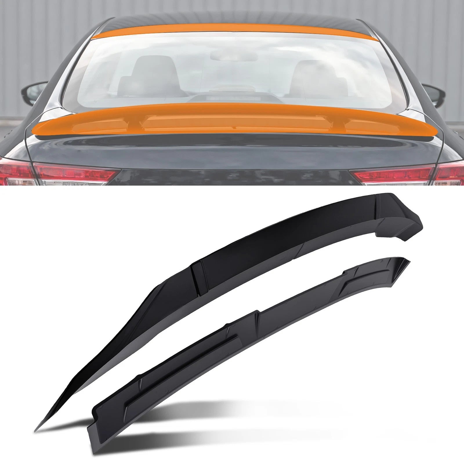 Duckbill Style Wing for Honda Accord Sedan (2018–2022) Gloss Black
