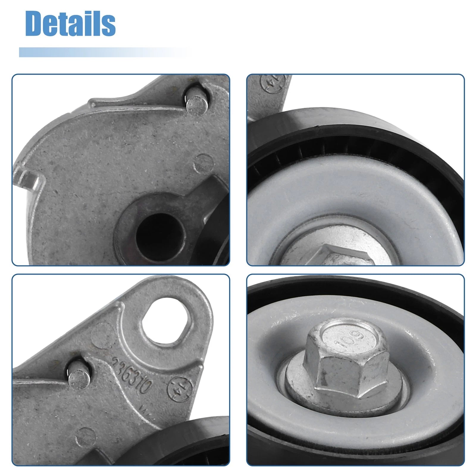 Accessory Drive Belt Tensioner Assembly for Audi A3 1.8L (2015–2016) No. 06L903133D