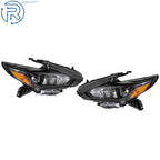 Set of 2 Halogen Headlights for Nissan Altima (2016–2018)