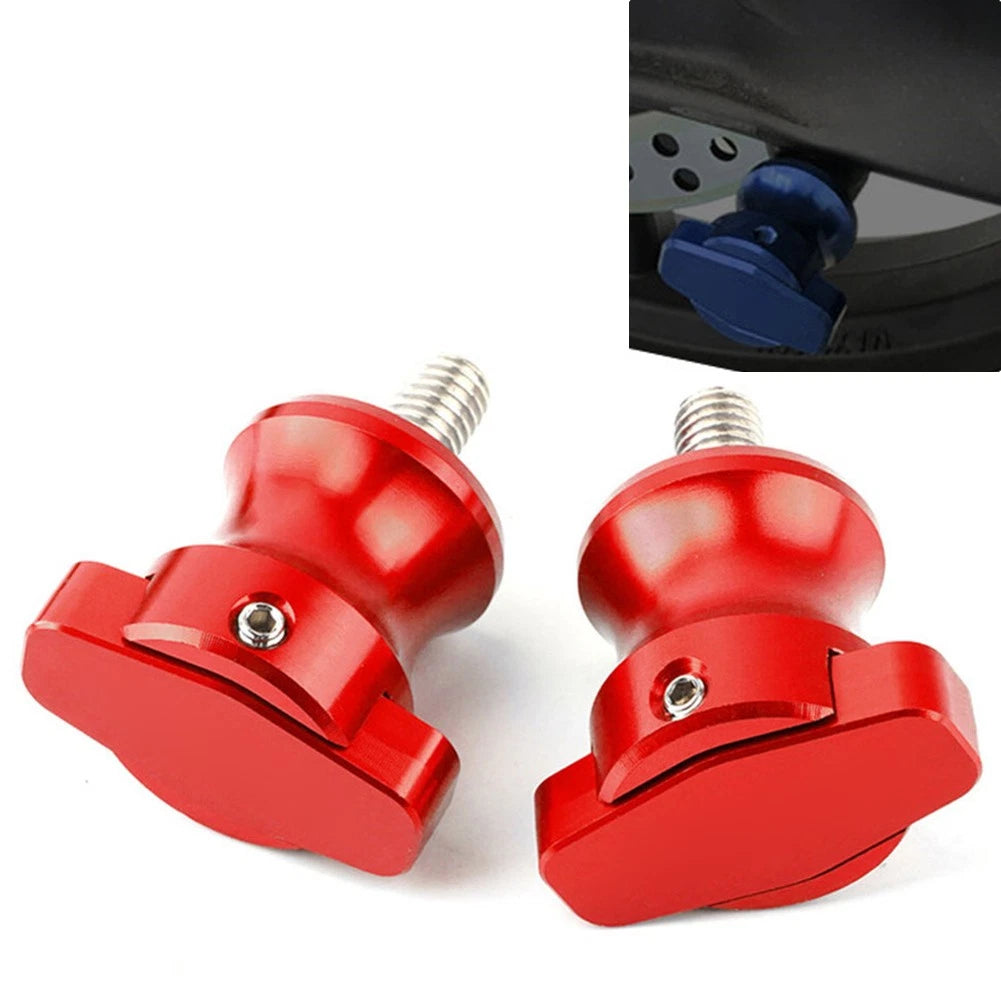 Swingarm Sliders for Honda CBR600RR (2003–2017) 8mm Red Pair