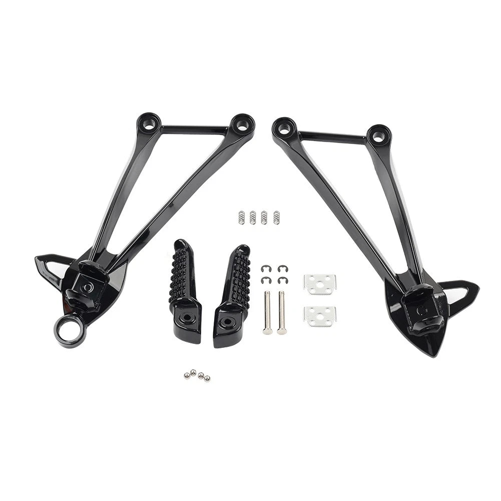 Rear Passenger Footpegs Bracket for Kawasaki Ninja ZX6R ZX10R (2008–2024)
