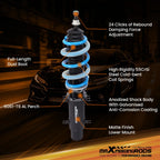 2X Coilovers for VW Golf Jetta MK4 (1997-2006) 24 Way Adjustable Shocks