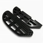 Black Dominator Passenger Floorboard Knob for Harley Softail (2000–2019)