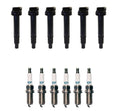 Set of 6 Ignition Coils & 6 Iridium TT Spark Plugs for Toyota V6 L4