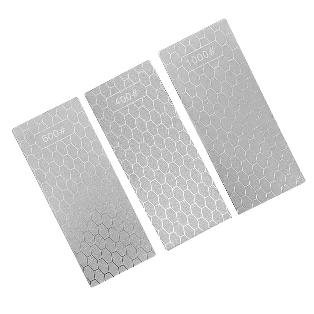 Set of 3 Diamond Sharpener Stones 6 x 2.5 x 0.04 Inch
