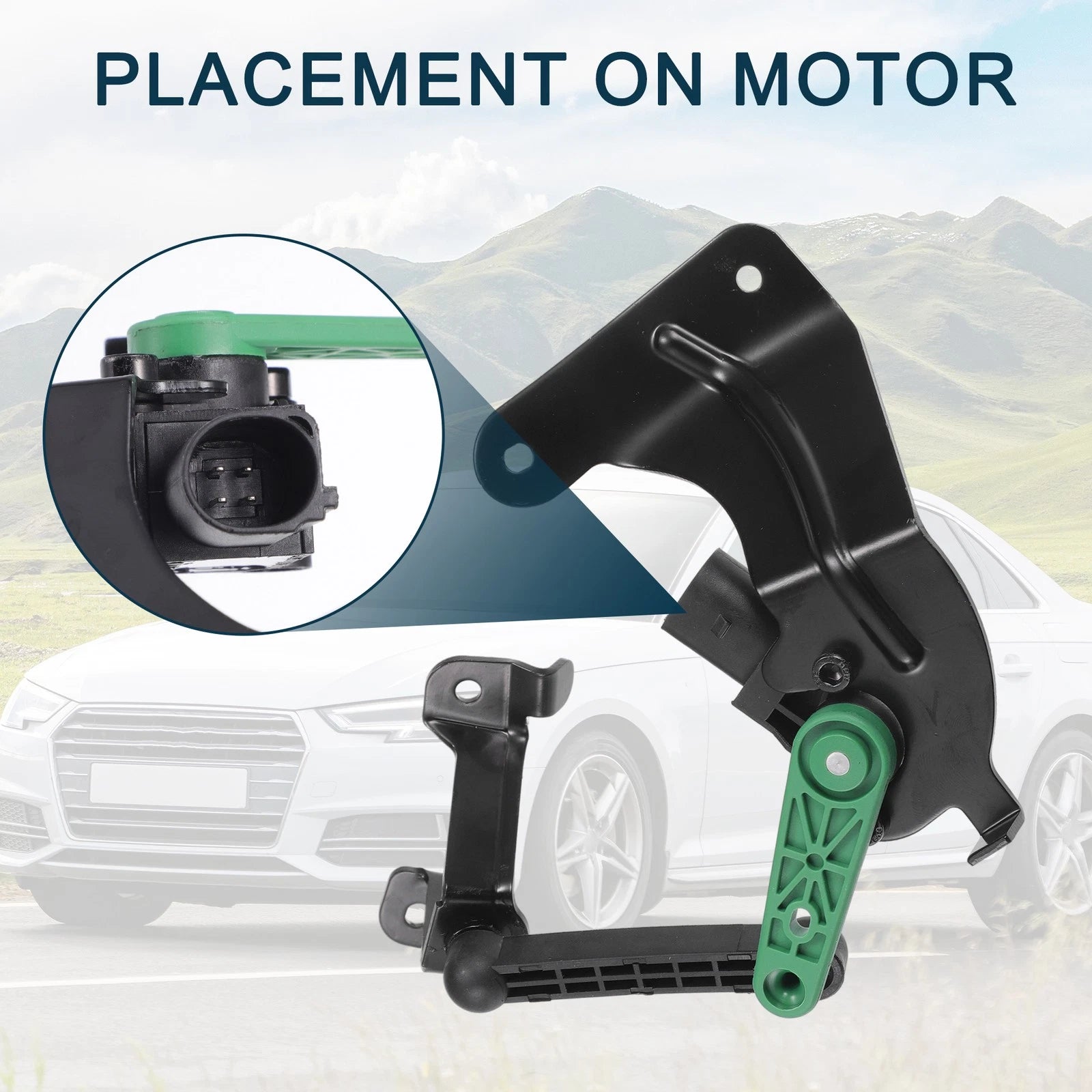 Air Suspension Ride Height Level Sensor for Audi A3 (2013–2020) No.5Q0512522F