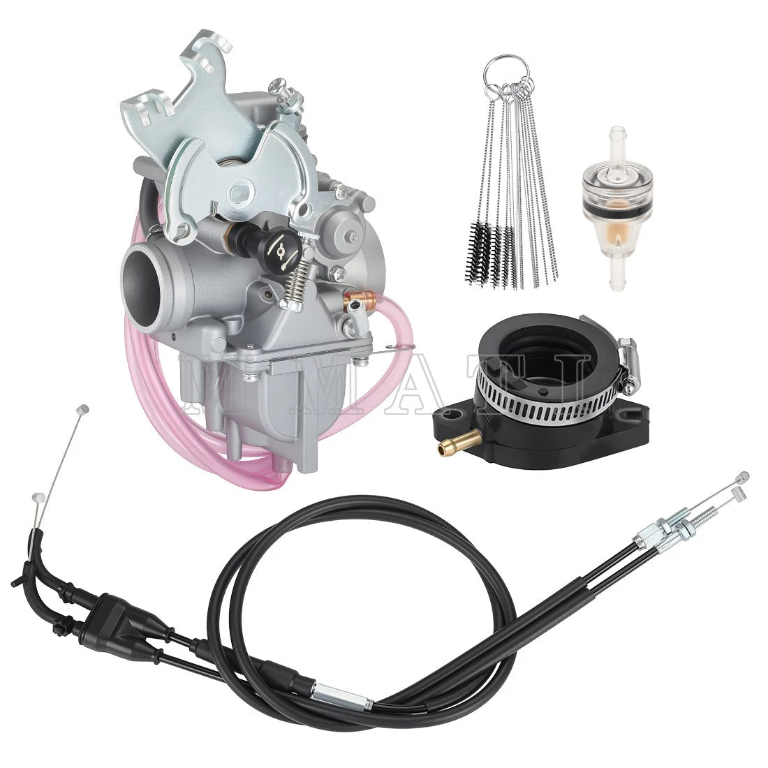 Carburetor Intake Boot & Throttle Cable for Yamaha TTR-230 (2005–2024)