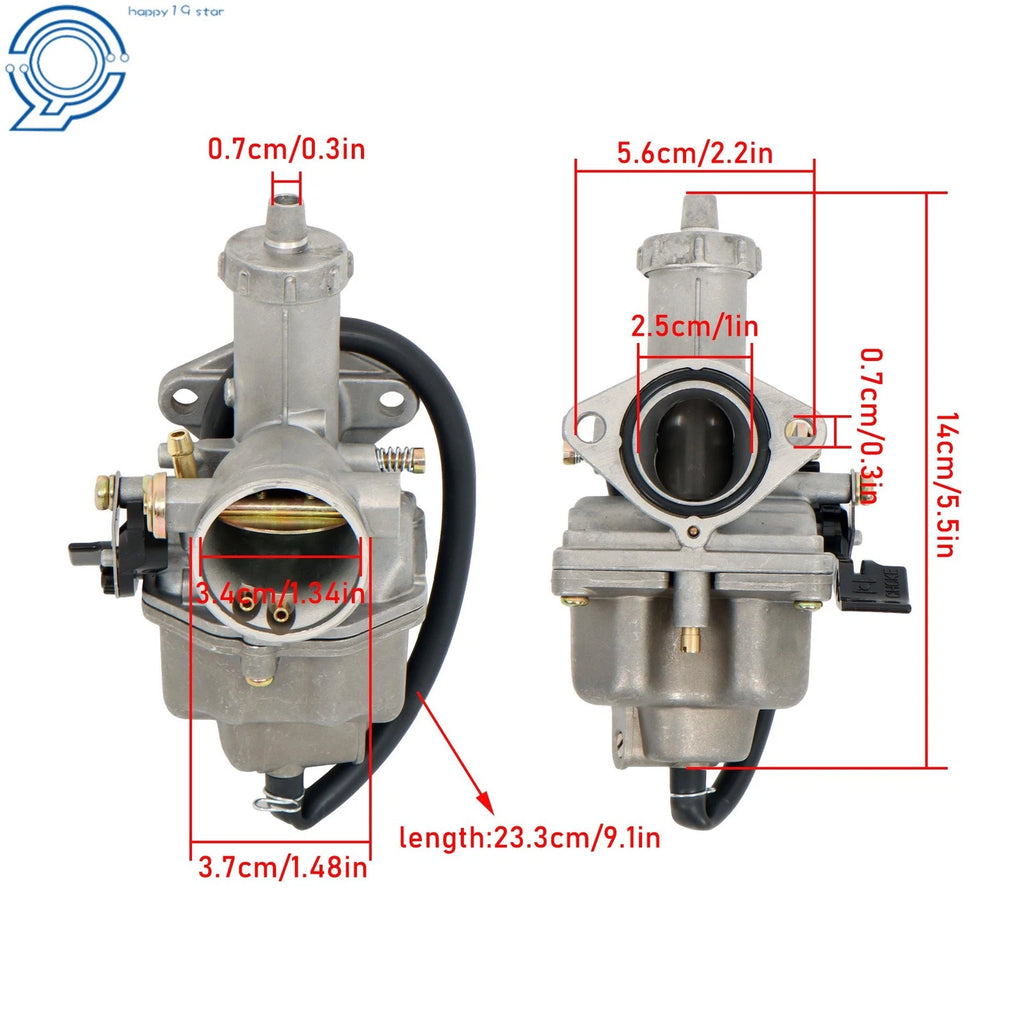 Carburetor for Honda XR100 XR100R CRF100F (2000-2009)