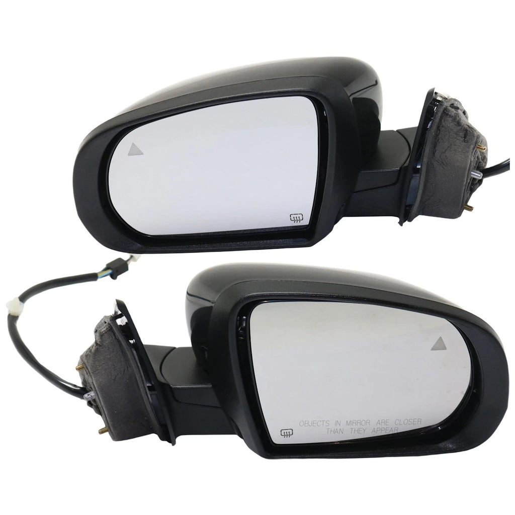Set of 2 Mirrors for Jeep Cherokee (2014–2018) with Memory