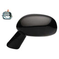 Replacement Ready to Paint Driver Side Power Door Mirror w/Heated Glass