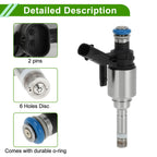 Fuel Injector No.06B906036C for Audi A4 B8 1.8 TFSI (2011–2015) 1 Pc Black