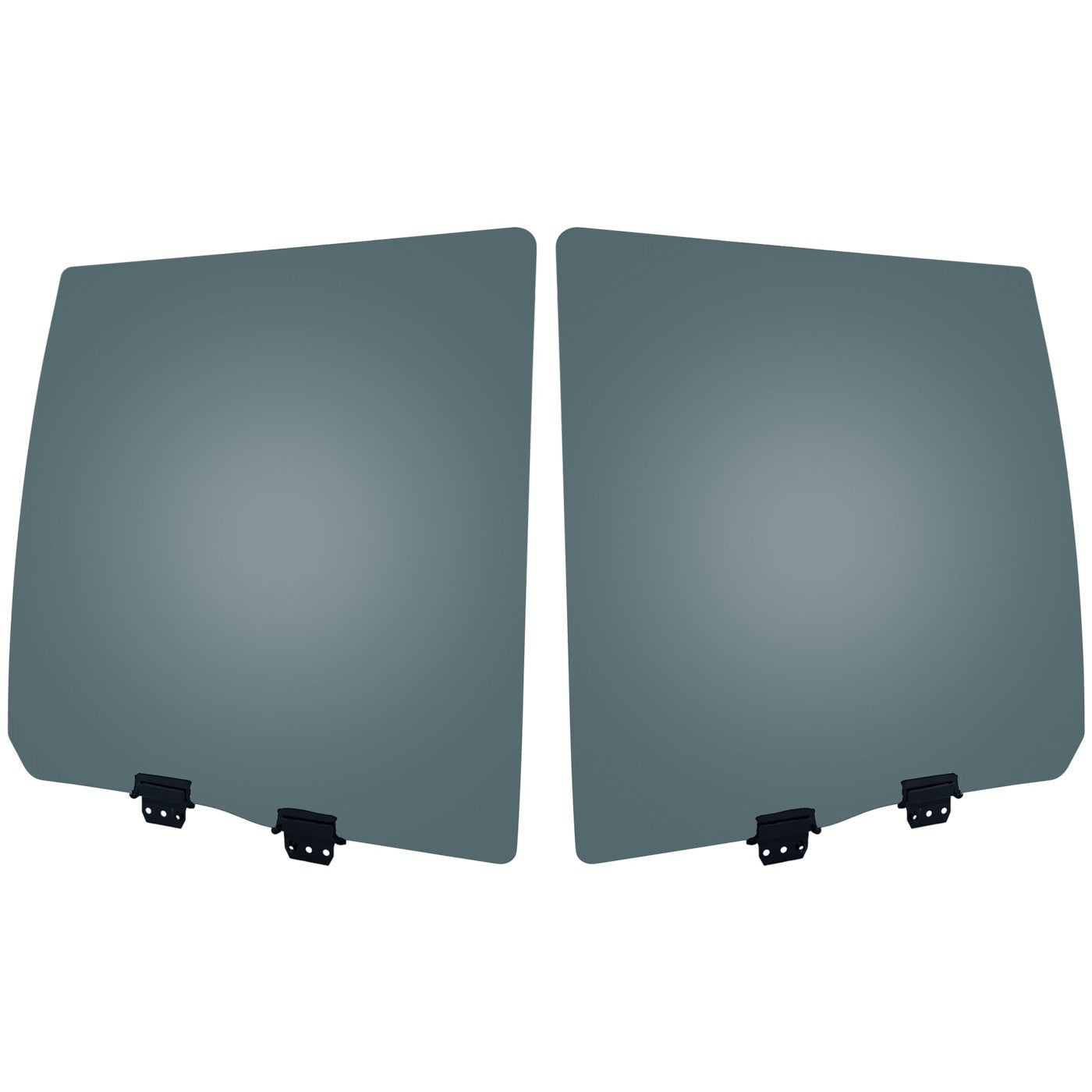 Set of 2 Rear Door Glasses for Ford