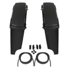 5" Stretched Extended Hard Saddlebags for Harley Electra Glide (1993–2013)