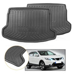 Rear Trunk Boot Mat Liner Cargo Floor Tray for Nissan Qashqai (2014–2018)