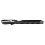 Hose End Fitting Tool Spanner for 3AN-16AN Aluminum (Adjustable, Black)