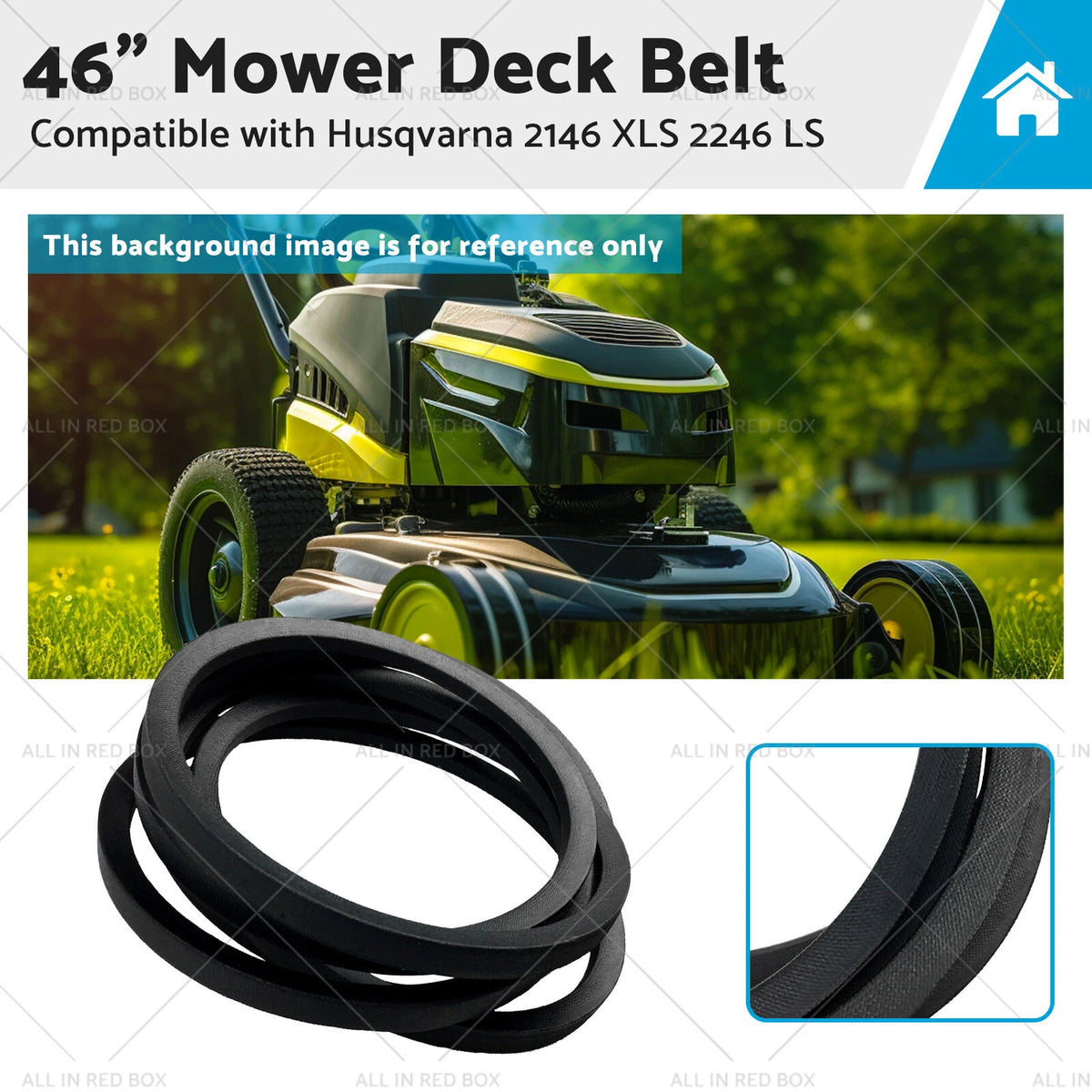 Mower Deck Belt for Husqvarna (532405143, 21546607) (2010–2023)