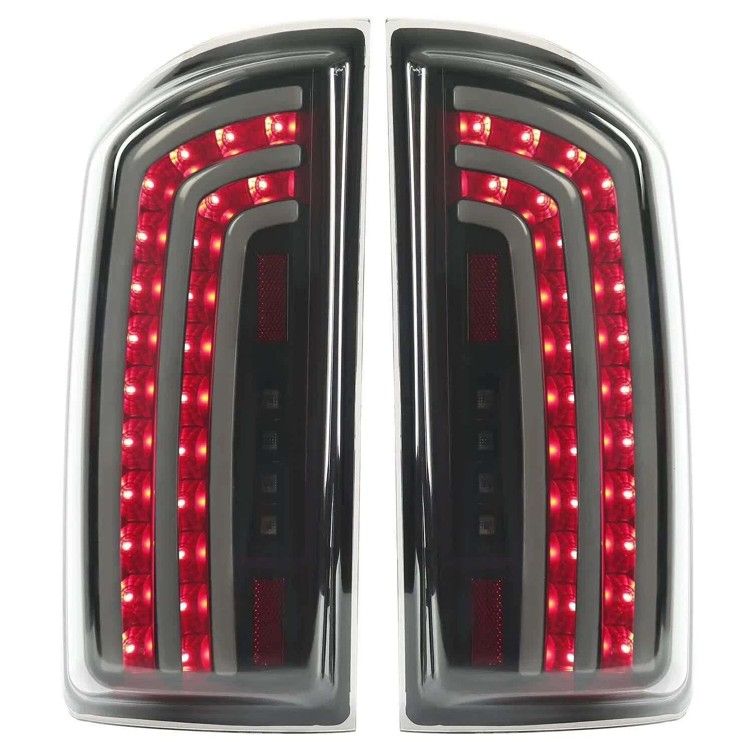 Full LED Tail Lights for Dodge Ram 1500 2007-2008, 2500 2007-2009, 3500 2007-2009
