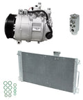 AC Compressor Kit with Condenser for Mercedes CLK55 AMG (2005–2006)