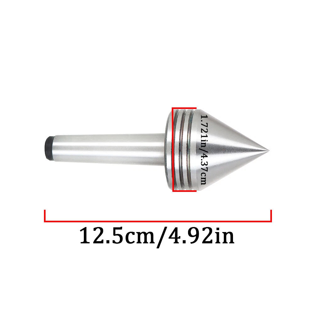 Heavy Duty Live Center for Lathe MT2 (Compatible with Various Models)