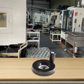 63mm Hand Wheel for Industrial Applications (100g Weight, Black)