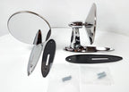 Door Mirrors 2PC Flat Style for Chevrolet Bel Air (1955–1957)
